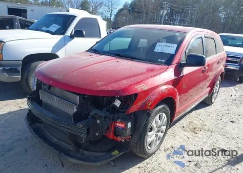 2013 Dodge Journey American Value Pkg z USA, uszkodzony, nr VIN 3C4PDCAB9DT729563